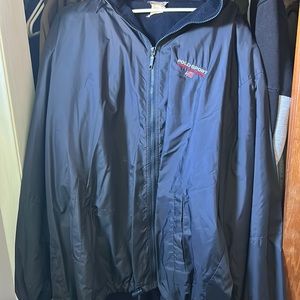 🔴SOLD🔴 NAVY BLUE POLO SPORT XL WINDBREAKER